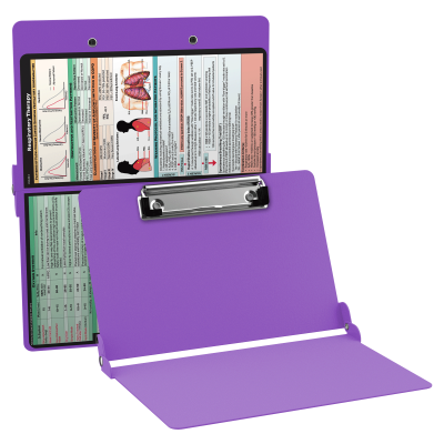 WhiteCoat Clipboard® - Lilac Respiratory Edition